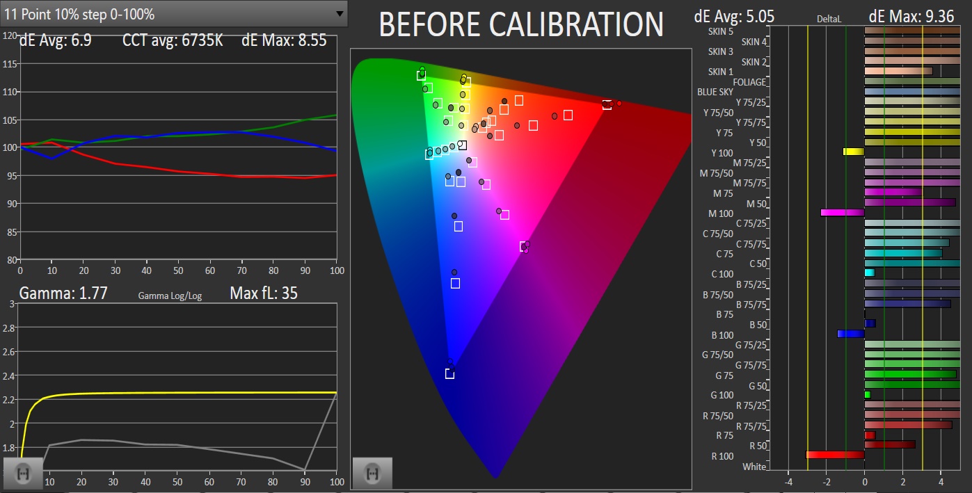 JVC X55 BEFORE CALIBRATION.jpg