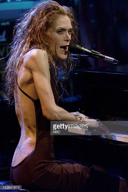 Musical guest Beth Hart performs on December 27 1999 Photo by NBCNBCU Photo...