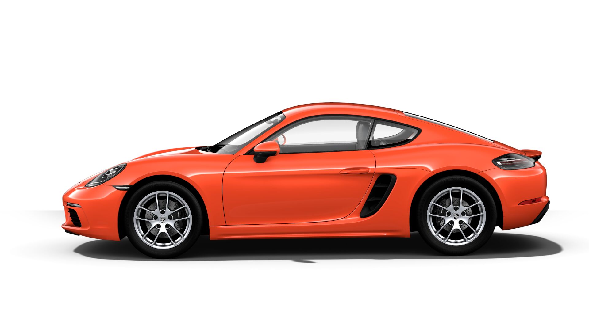 Porsche 718 оранжевый