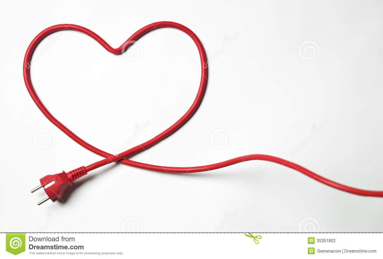 heartshaped-cable-red-white-background-35351802.jpg