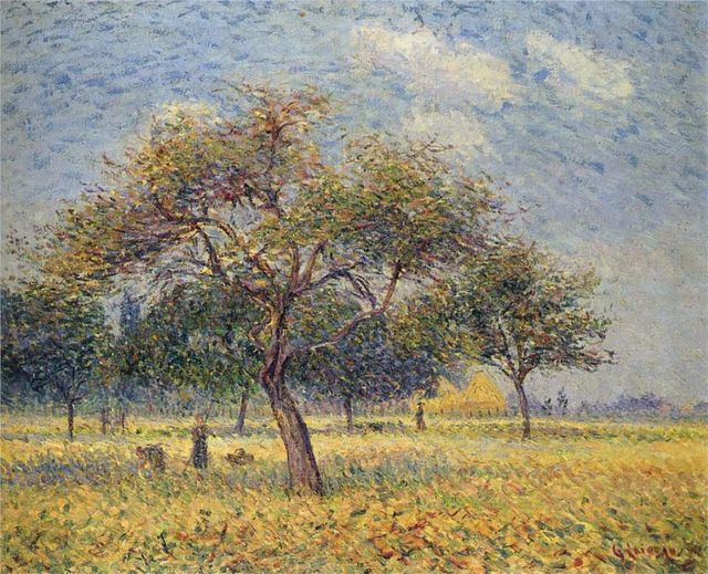 Artist, Gustave Loiseau, Μηλιές τον Οκτώβριο (1988).jpg