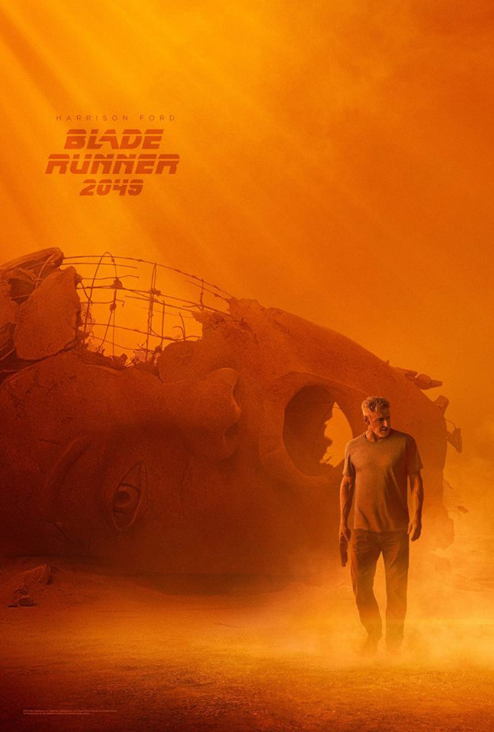 USA. Dave Bautista in the ©Warner Bros. new movie: Blade Runner 2049  (2017). Plot: Thirty years after the events of the first film, a new blade  runner, LAPD Officer K (Ryan Gosling)