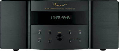 Vincent Ολοκληρωμένος Ενισχυτής Hi-Fi Stereo SV-238 MK 400W/4Ω 200W/8Ω Μαύρος